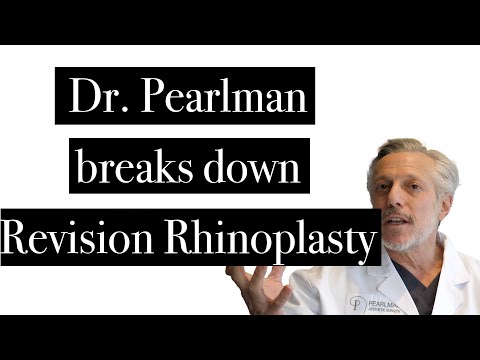 Video thumbnail: NYC Plastic Surgeon Answers Revision Rhinoplasty FAQs | Pearlman Aesthetic Surgery · Dr. Steven Pearlman