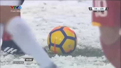 SIÊU PHẨM ĐÁ PHẠT CỦA QUANG HẢI VAO LƯỚI U23 UZBEKISTAN   CHUNG KẾT U23 CHÂU Á