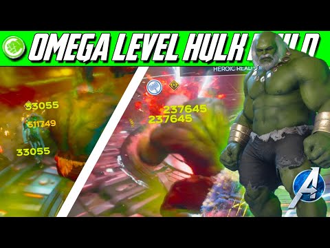 Marvel's Avengers | BEST OMEGA-LEVEL HULK BUILD - STRONGEST DPS & TANK BUILDS (2021) !!!