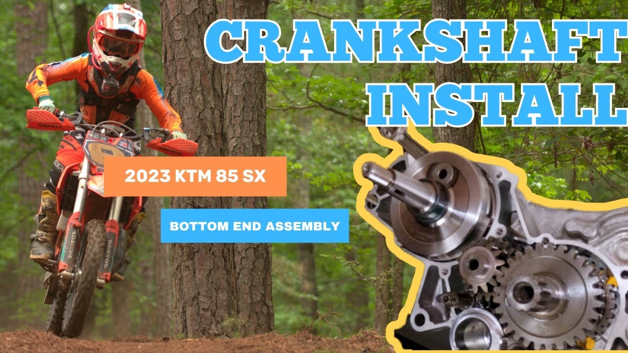 Crankshaft Install // 2023 KTM 85SX (Bottom End Assembly Part 2) YouTube