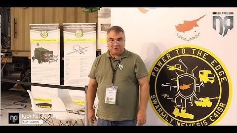 Swarmly | CEO Igor Rafalovsky presents battle proven drones