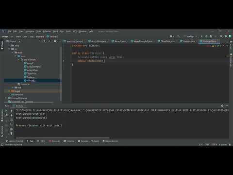 java varargs parameter