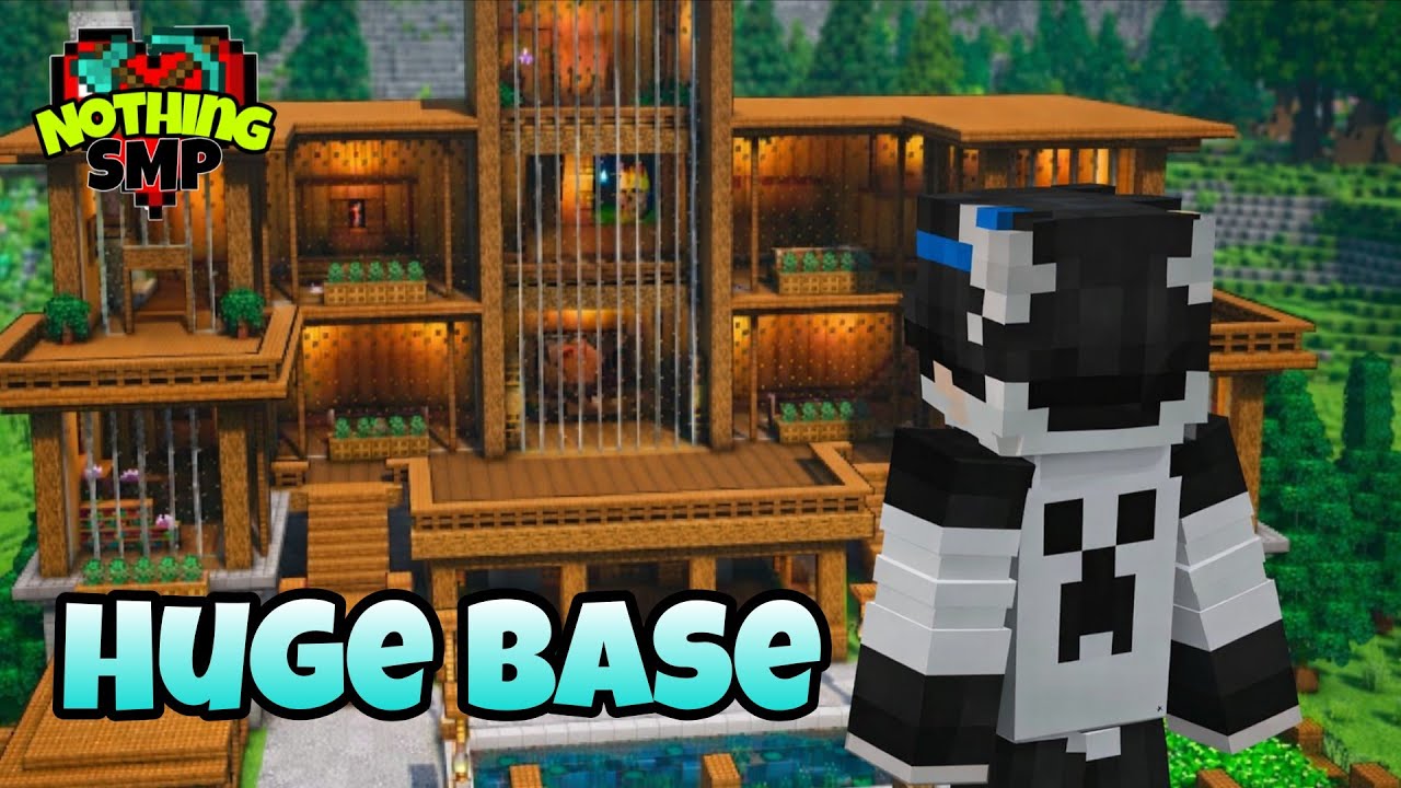 This how i made a huge base in this minecraft lifesteal smp - YouTube