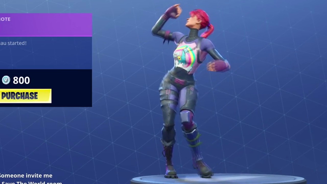 Fortnite Brite Bomber Thicc Hula Dance Youtube