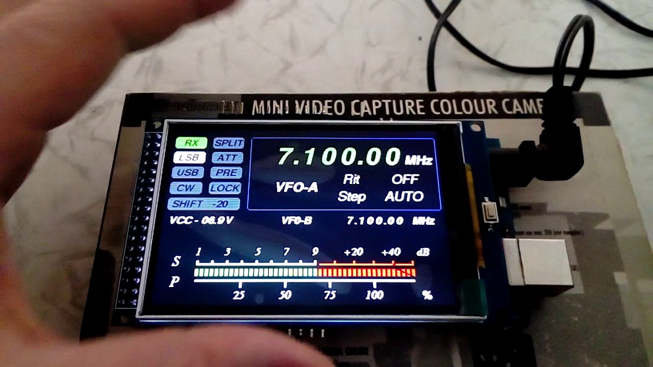 Синтезатор для трансивера - YouTube