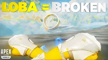 LOBA IS SUPER GLITCHED! (Apex Mobile)