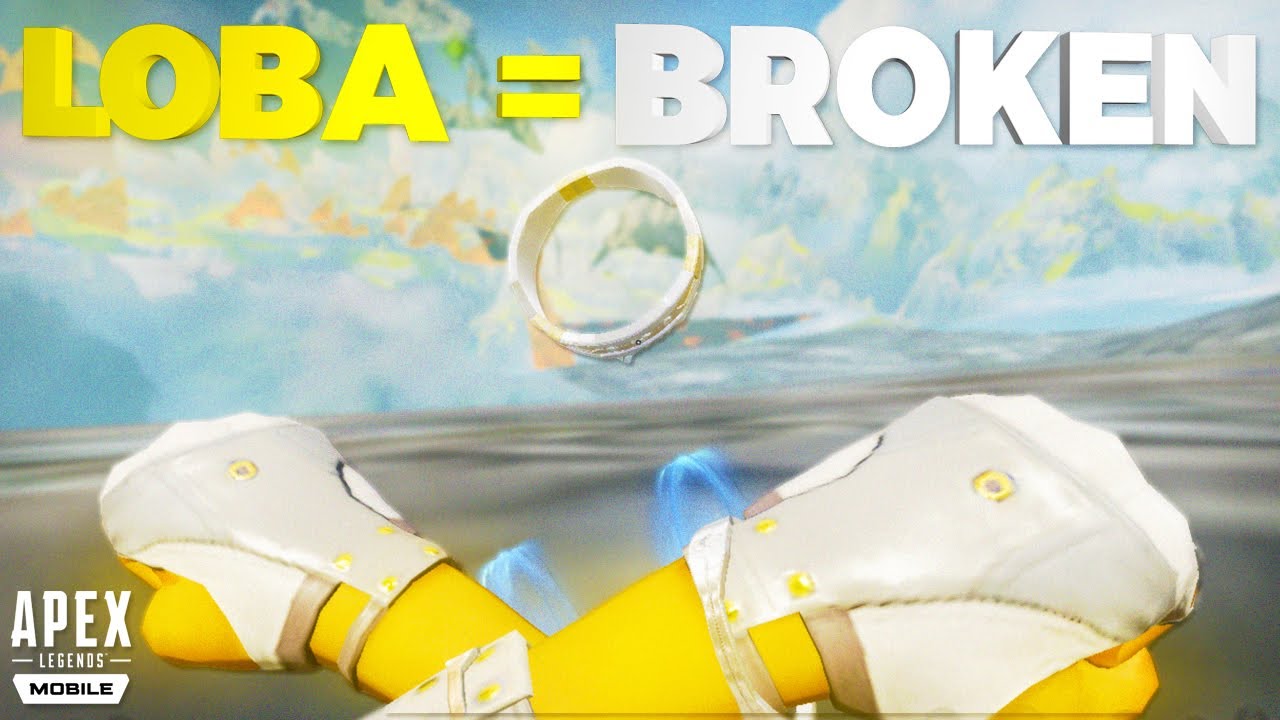 LOBA IS SUPER GLITCHED! (Apex Mobile)