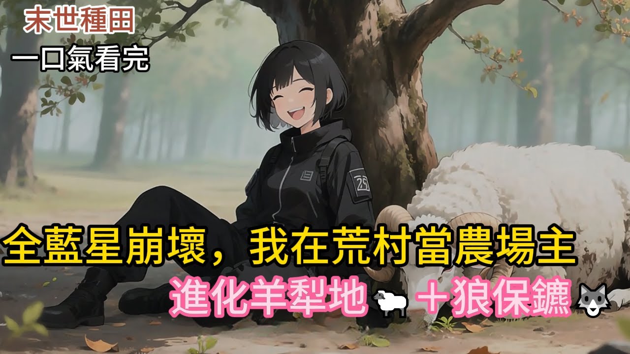 🌱 別人在末世搶水廝殺，我卻在荒野開掛種田？還養了一群智商爆表的動物軍團！🐑🐺#小說 #小说 #小说推荐 #動漫 #动漫 #故事頻道 #novel #末世 #有声小说 #有声书 #爽文