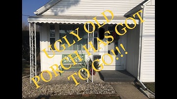 How to Build a Composite Deck and Shingled Roof PART 1