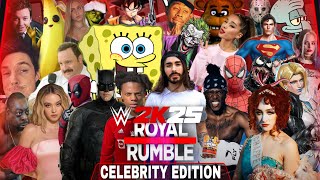 Celebrity Royal Rumble in WWE 2K25