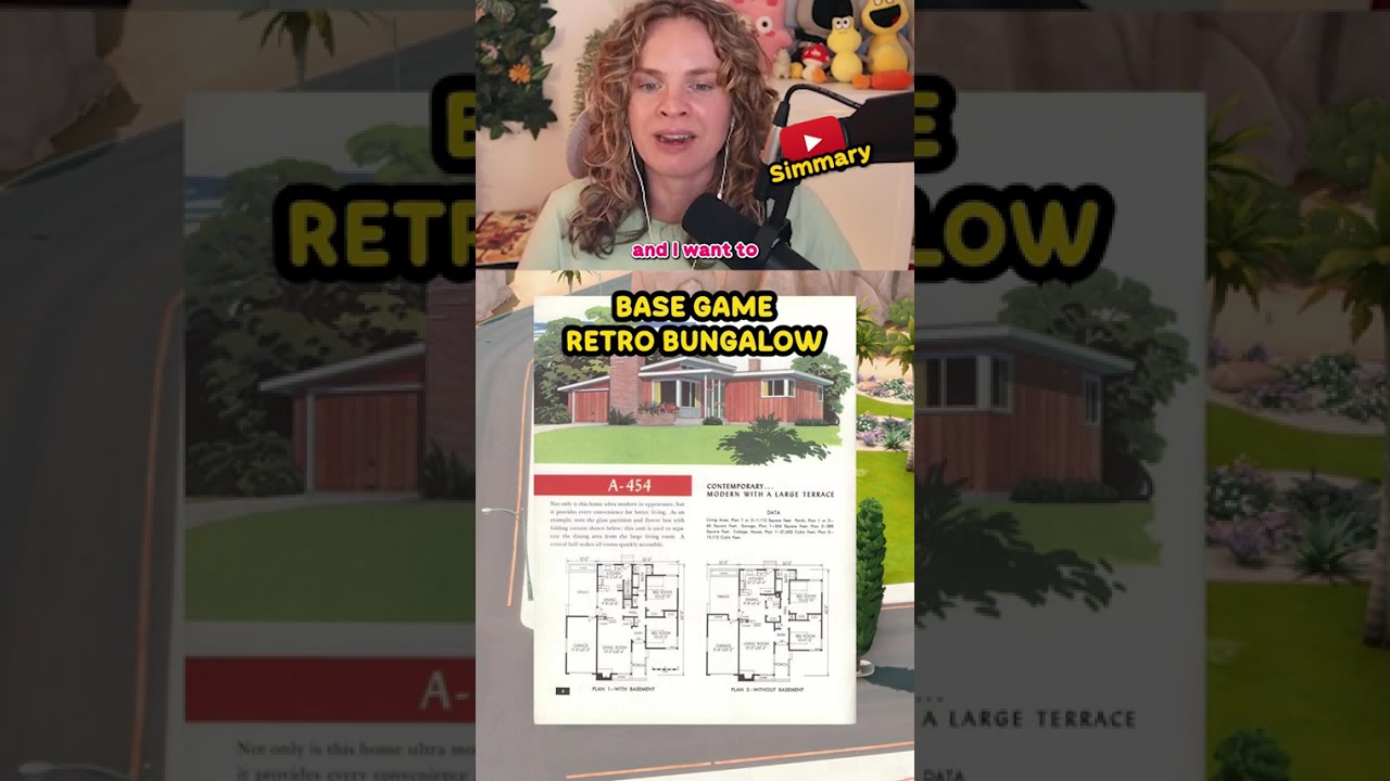this is the cutest BASE GAME ONLY bungalow