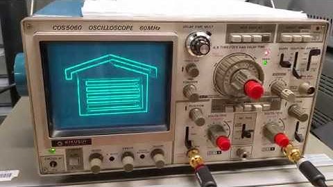 Oscilloscope Music (Testing OsciStudio + Blender)