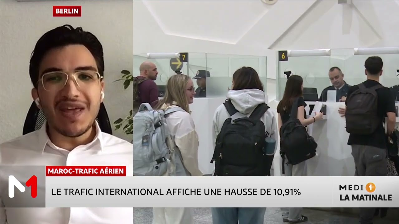 Zoom sur la hausse du trafic aérien au Maroc avec Jade Madani