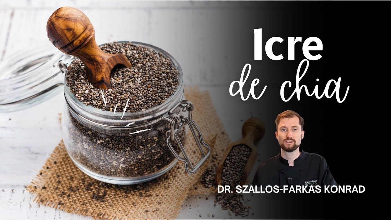 Icre de Chia: Rețetă Vegană Gustoasă la Arta Bucătariei Vegane cu Dr. Szallos-Farkas Konrad