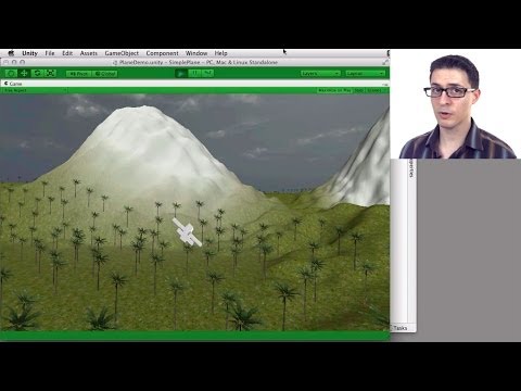 Unity Rapid Prototyping: Flight Sim Control, Terrain Basics, Chase Cam, Skybox