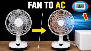 Turning a Regular Fan Into a Super Cool Homemade AC