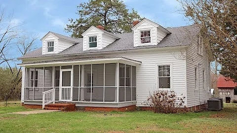 Updated 1930 Historic Farm House For Sale on 5 acres