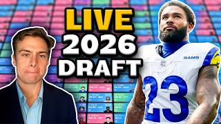 Testing my Rankings in a 2026 Fantasy Football Draft Net Worth