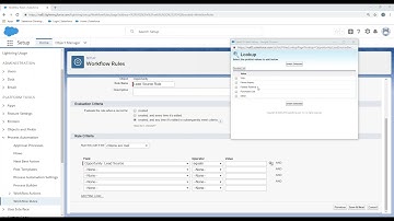Salesforce Admin - Automate Business Processes - Create a Workflow