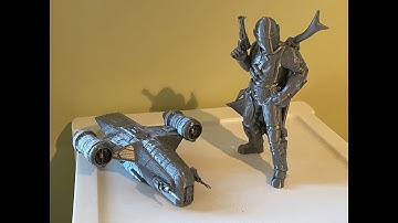 Mandalorian and Razor Crest