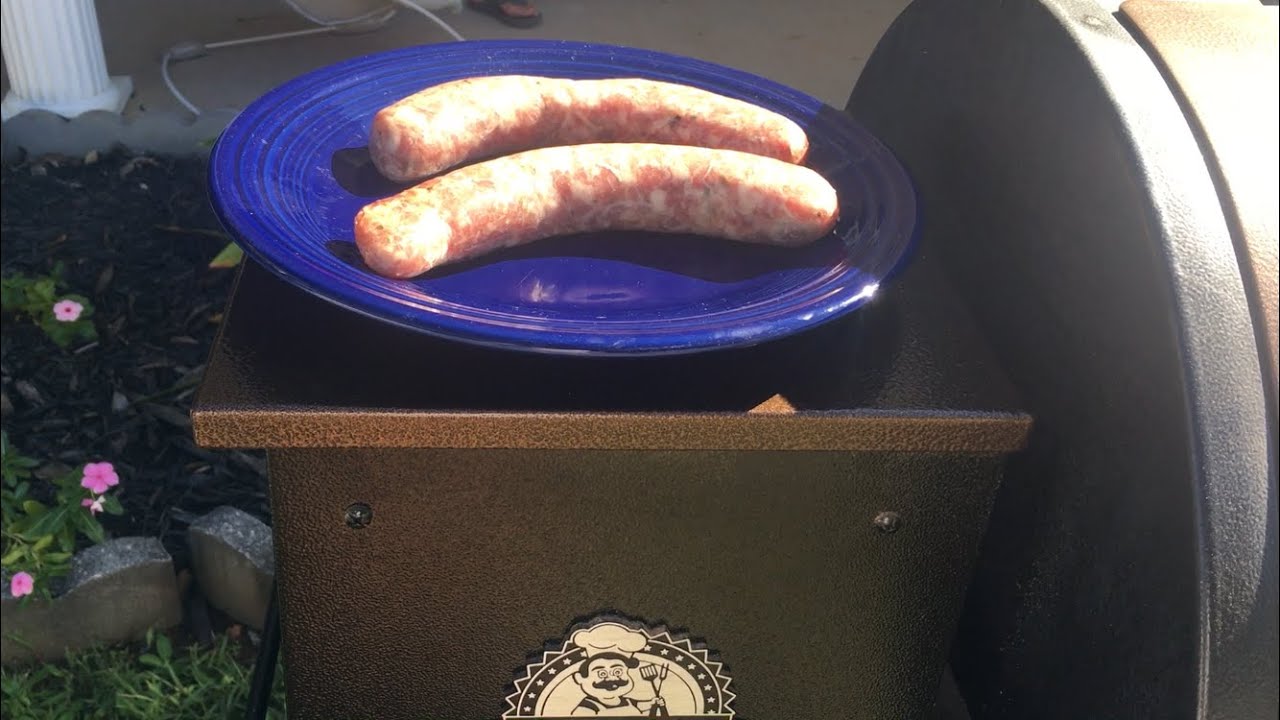 Smoked Sausage on the Pellet Grill YouTube