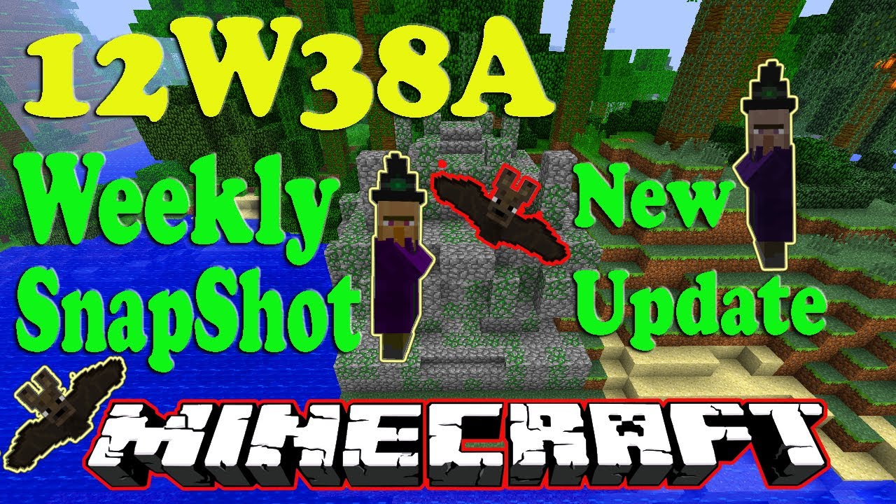 Minecraft 12W38A Weekly Snapshot New Update