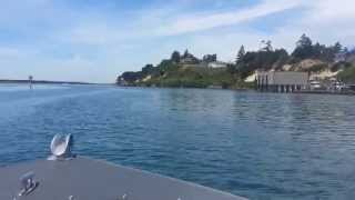 51 mph ocean boat ride in Florence Oregon