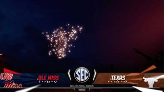 Texas vs Ole Miss CFB Top 10 matchup