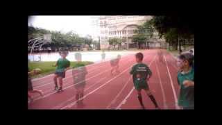 Caterpillars Attack: Simple (3-on-1) Draw and Pass Rugby Drill (20130803)