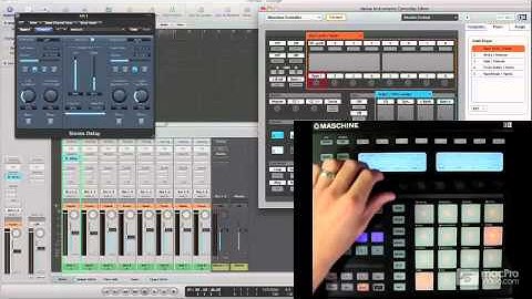 Maschine Mackie Control in Logic