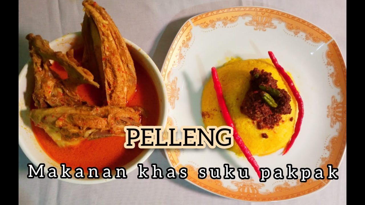Pelleng , Makanan khas pakpak 