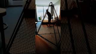 THE V PRO -'the ultimate training net ' - In the bedroom!