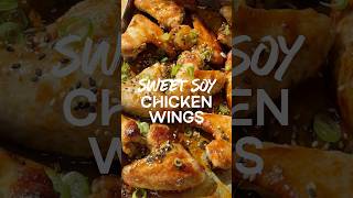 Sweet Sticky Soy Chicken Wings ? A fast family favourite recipe #quickrecipe #fastfood
