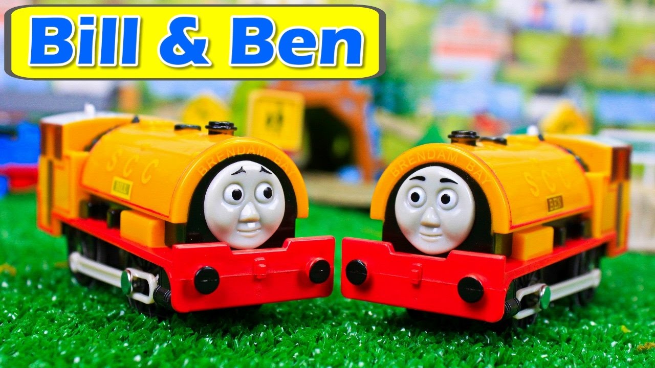 Thomas And Friends Trackmaster Bill And Ben New Engine In Our Collection  Toy Trains For Kids - Youtube