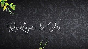 Wedding Monogram Sample - Moving Floral