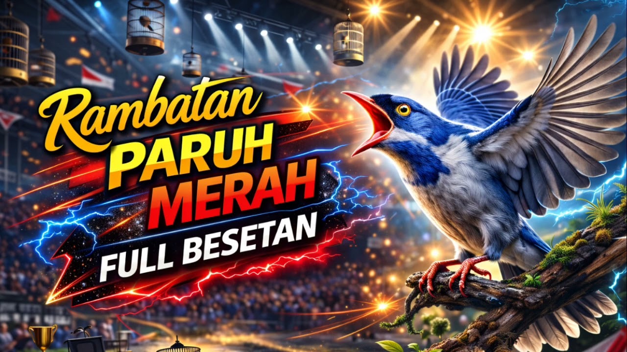 Rambatan Paruh Merah Gacor || MASTERAN RAMBATAN PARUH MERAH FULL TEMBAKAN MEWAH