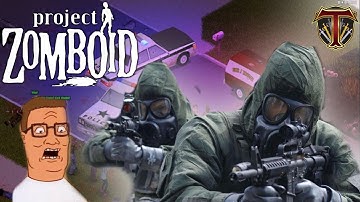 Can Big Hank Survive Beyond DAY ONE? Project Zomboid Day One Bandits Mod!