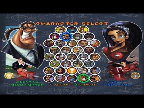 Freaky Flyers All Characters [PS2]