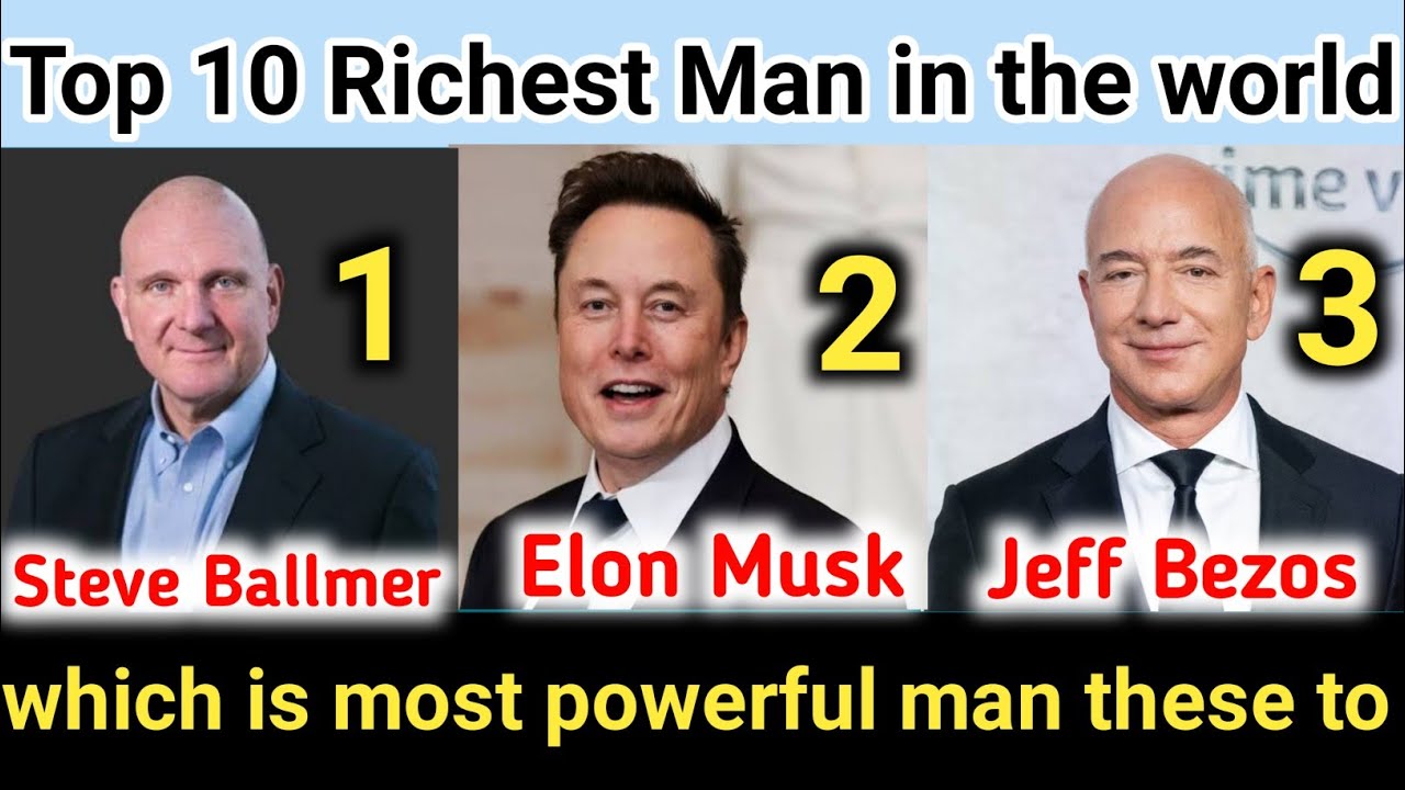 Mer Med Riches Top 10 Richest Man in The World | Top 10 Richest Man in USA | All ...