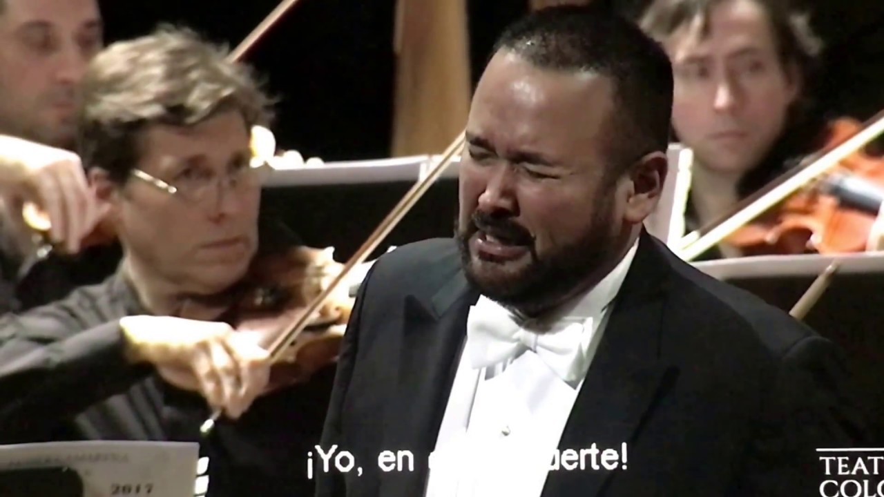 Javier Camarena.Teatro Colón. B.Aires. Tombe degli avi miei. 27.07.2017