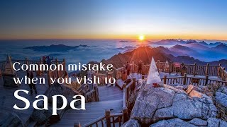 Vietnam Travel Guide - Common mistakes when visiting Sapa in winter