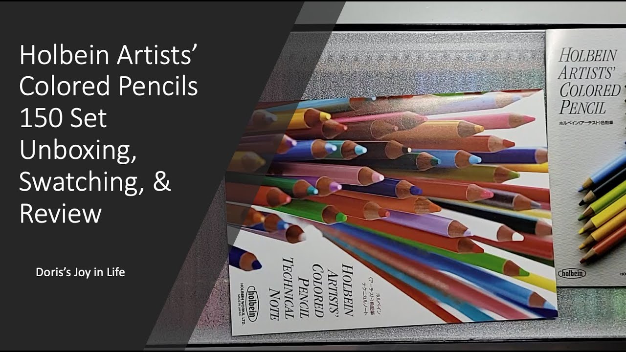 Holbein Artists' Colored Pencil 150 YouTube