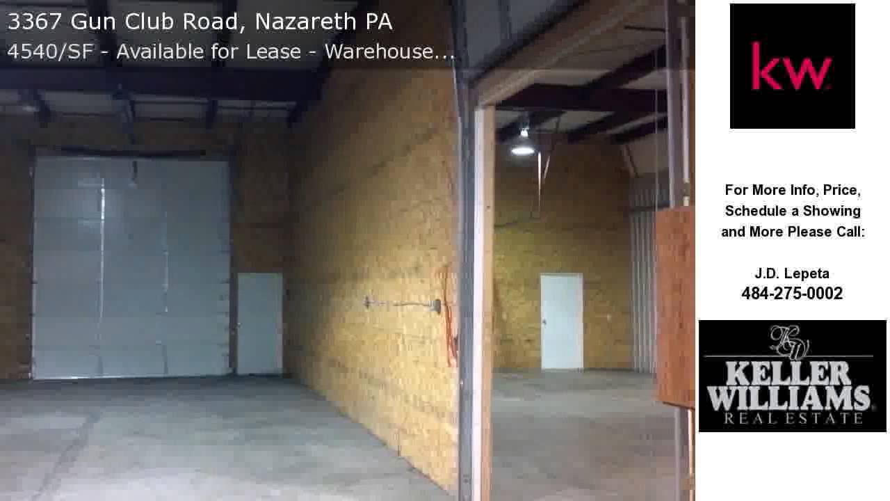 3367 Gun Club Road, Nazareth, PA FOR LEASE Presented by The Lepeta