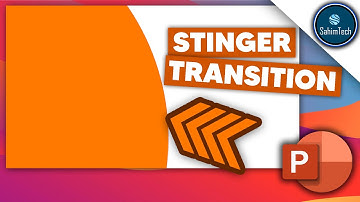 How to make a Stinger Transition in Power Point!