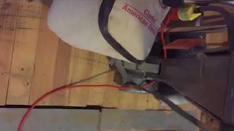 Clarke EZ-8 floor sander