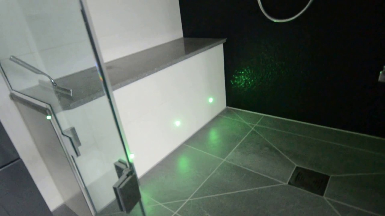 Steam room colour changing Lights YouTube