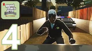 GTA: San Andreas Definitive Edition Mobile - Gameplay Walkthrough Part 4 - Los Santos (iOS, Android)