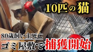 【SOS】80歳飼い主事故死。ゴミ屋敷で取り残された猫達の捕獲開始！ by 【リアル犬猫保護活動】にゃいるどはーと 42,242 views 3 months ago 18 minutes