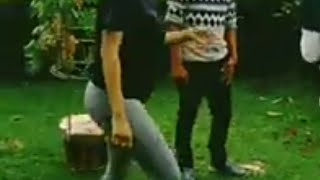 aura kasih tanam anggur pake legging ketat