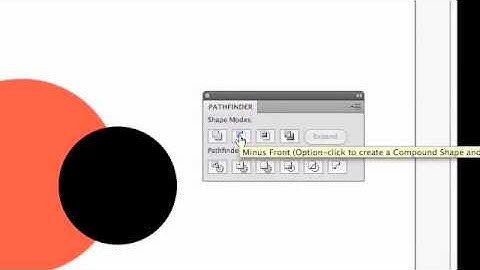Learning to Use the Adobe Illustrator Pathfinder tools